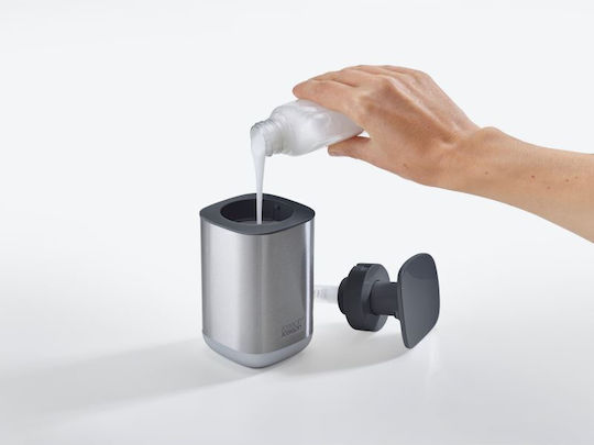 Joseph Joseph Presto Tabletop Stainless Steel Dispenser Gray 350ml