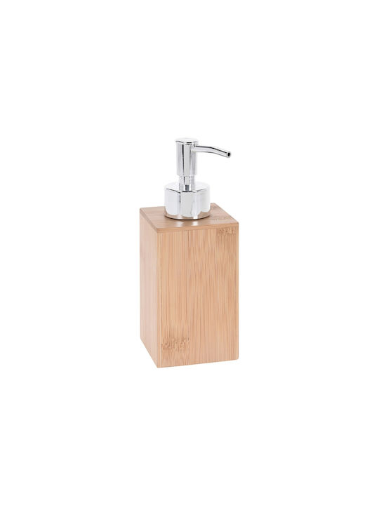 InnovaGoods Bamboo Soap Dispenser Dispenser made of Bamboo Brown 200ml