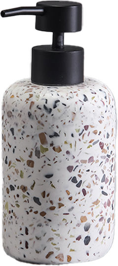 Cyclops Terrazzo Spender Keramik Weiß