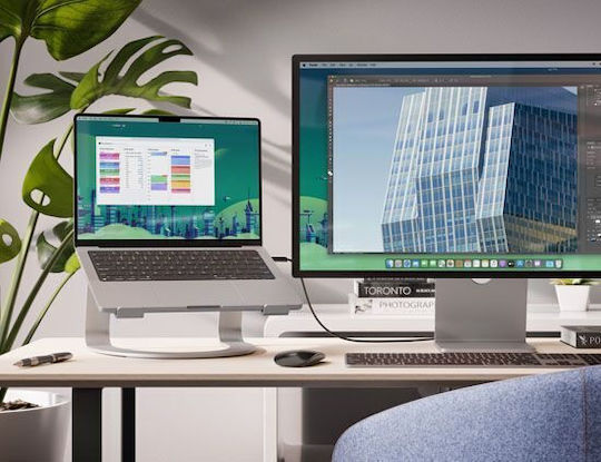 Twelve South Curve SE Βάση Στήριξης για Laptop έως 16" Ασημί