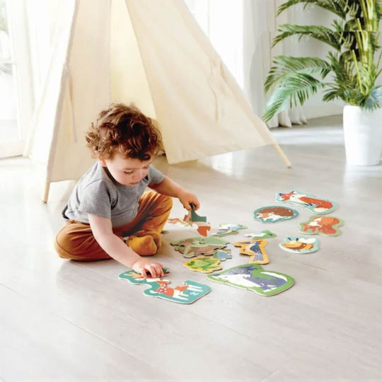 Wooden Kids Puzzle The Friends of the Forest 40pcs Hape