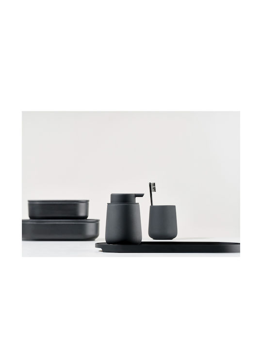 Zone Denmark Nova One Επιτραπέζιο Dispenser Κεραμικό Μαύρο 250ml