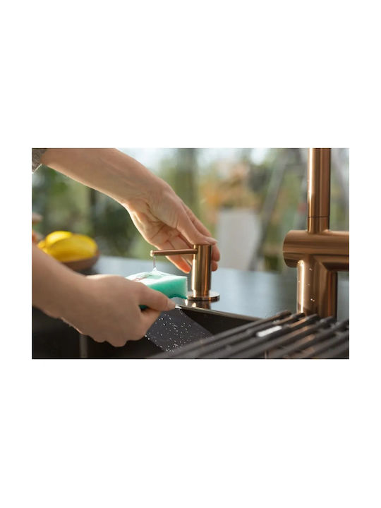 Franke Atlas Dispenser από Ανοξείδωτο Ατσάλι Γκρι 350ml