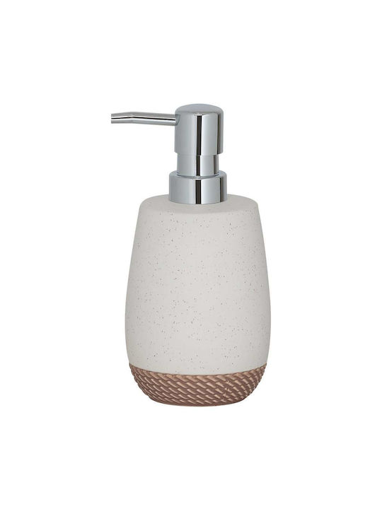Sealskin Braid Dispenser Ceramic Beige 400ml
