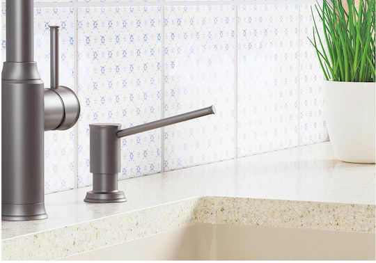 Blanco Livia Built-in Kitchen Dispenser Metallic Silver