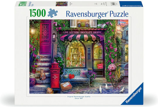 Love Letters Chocolate Shop Puzzle 2D 1500 Pieces