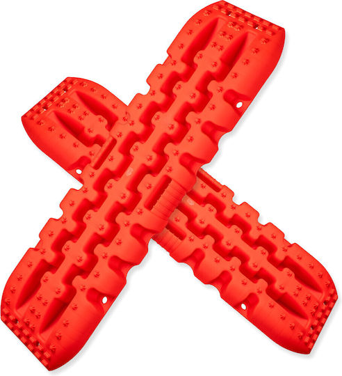2-piece Sand Trap Set Usable In Mud Snow 4x4 Off Road Red 10t Technic Ts503