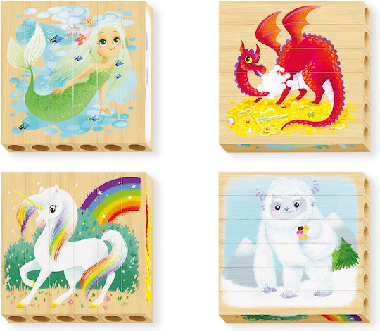 Holz Kinderpuzzle Animal 6pcs Quercetti