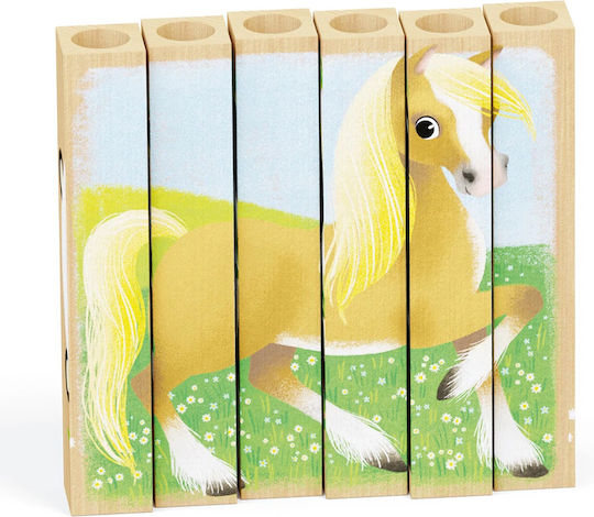 Holz Kinderpuzzle 6pcs Quercetti