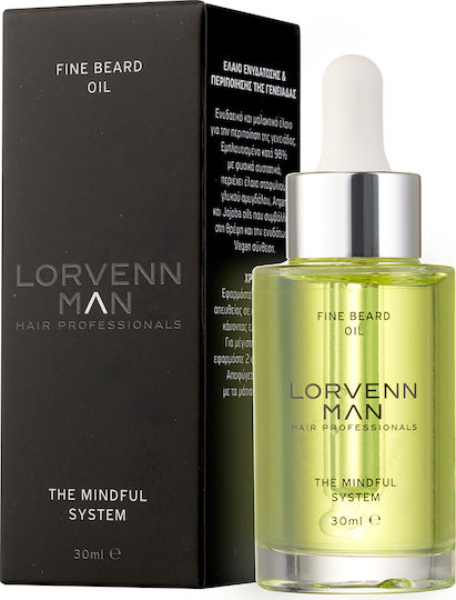 Lorvenn Λάδι Περιποίησης για Γένια και Μουστάκι Fine Beard 30ml