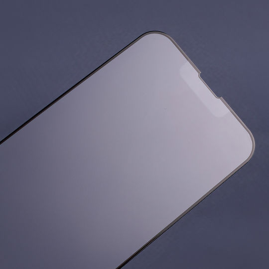 Matt Vollflächig gehärtetes Glas Schwarz (Galaxy S24)