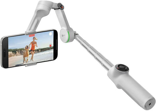 Insta360 Flow 2 Pro Creator Kit Phone Gimbal with 3 Axis Stabilization and 10 Operating Hours Gray