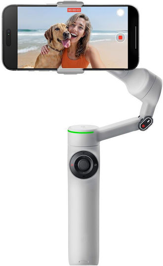 Insta360 Flow 2 Pro Creator Kit Phone Gimbal with 3 Axis Stabilization and 10 Operating Hours Gray