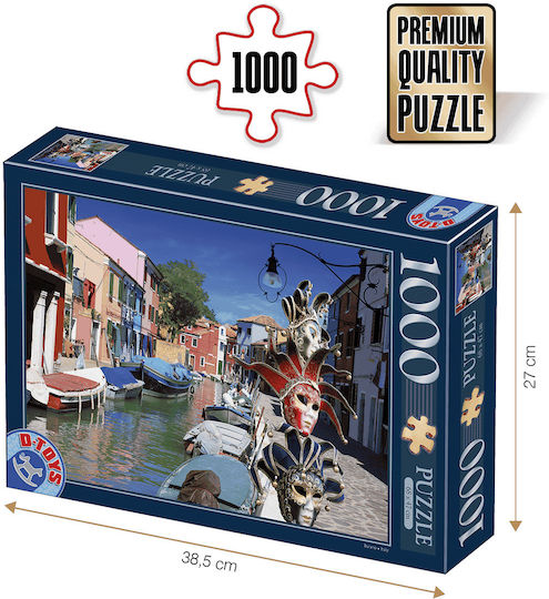 Burano Italy Puzzle 2D 1000pcs