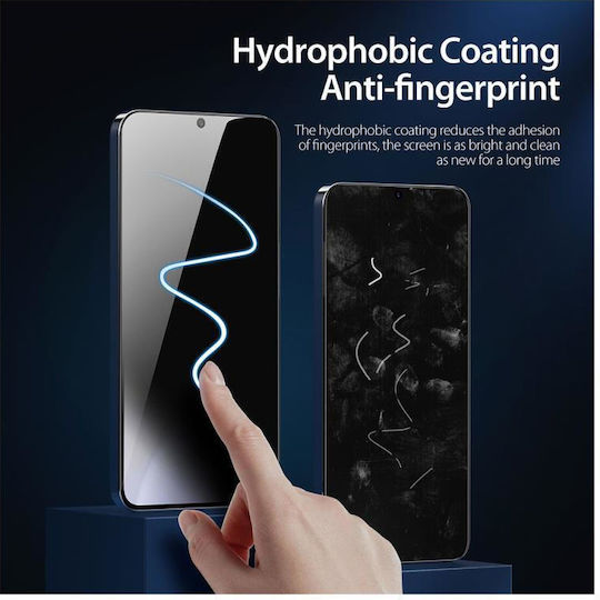 Dux Ducis Privatsphäre Gehärtetes Glas Schwarz (iPhone 15 Plus / 16 Plus)