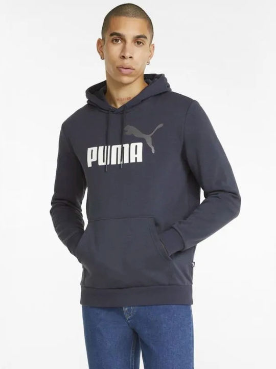 Puma Big Logo Navy. with Hood