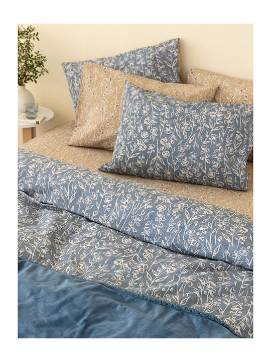 Palamaiki Sheet Sets Single 170x260cm. Fl6255 Blue 3pcs