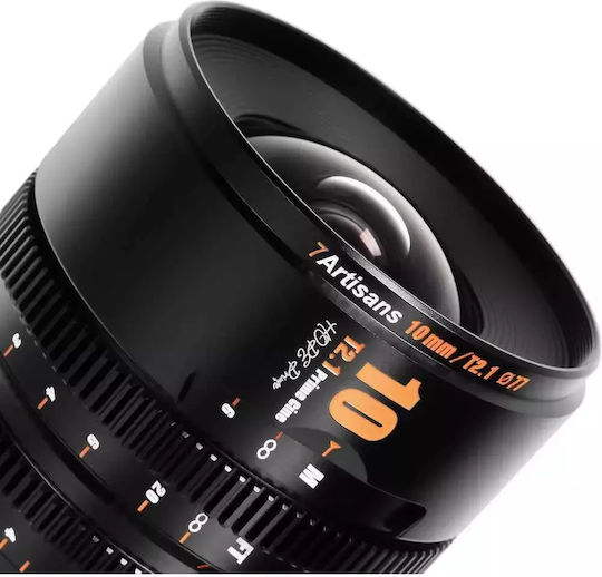 7artisans Crop Φωτογραφικός Φακός Photoelectric 10mm T2.1 Hope S35 Cine Σταθερός για Canon RF Mount Μαύρος