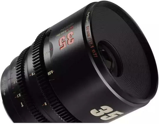 7artisans Crop Φωτογραφικός Φακός Photoelectric 35mm T2.1 Hope S35 Cine Σταθερός για Canon RF Mount Μαύρος