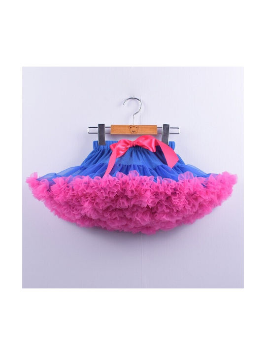 Children's tutu skirt - Blue and Pink