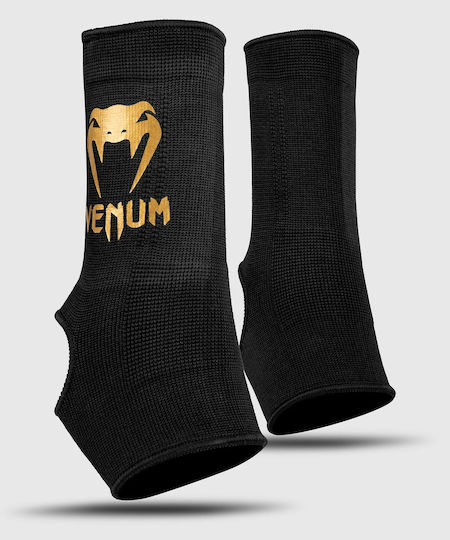 Venum Kontact Ankle Guards Adults Black/Gold