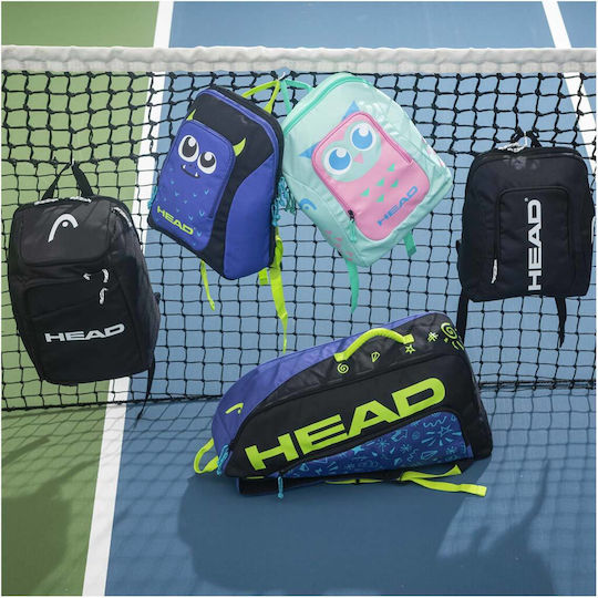 Head Tour Owl 2024 Kinder Tennistasche Rucksack Padel 1 Schläger Grüne