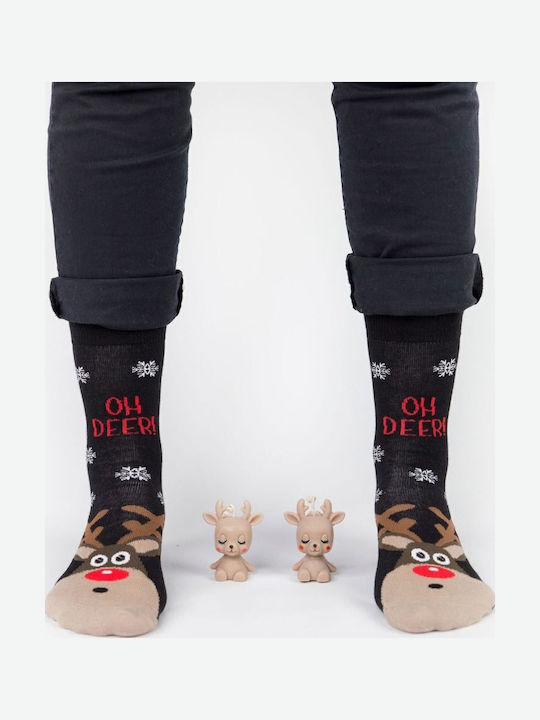 Șosete de modă pentru bărbați Hello Winter Bumbac 3 Perechi Cimpa 39185 Multicolor