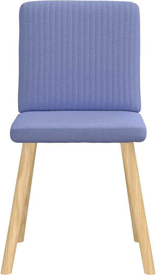 Stühle Speisesaal Blue 2Stück 45x54x86cm