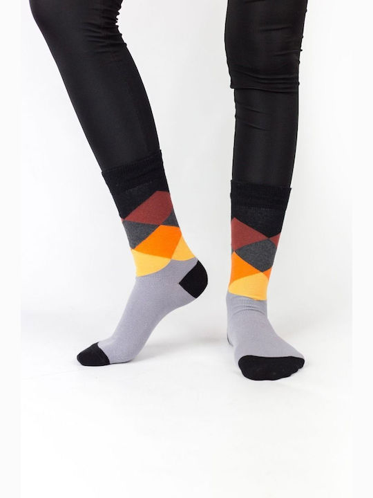 Șosete casual pentru femei, diferite din bumbac, 4 perechi Cimpa 37030 multicolor