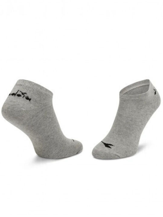 Diadora 3-pack Unisex Low-Cut Cotton Socks-d9155-grey