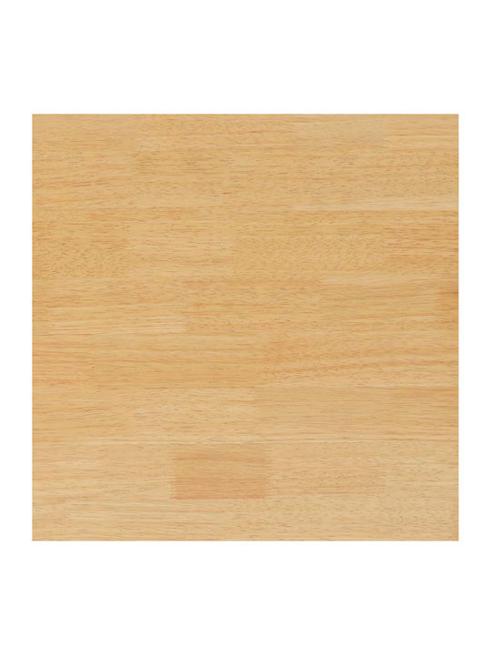 Dining Room Bench with Wooden Surface Coffee 90x30x45cm
