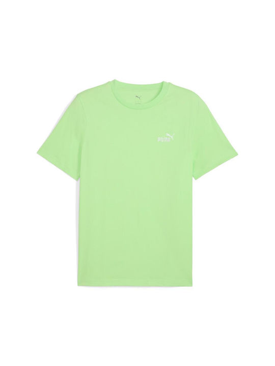 Puma Ess Small No 1 T-shirt Lime Green