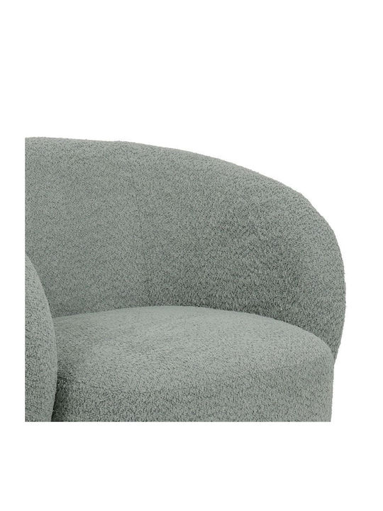 Kreslo Sessel Drehbar Light Green 78x81x77cm