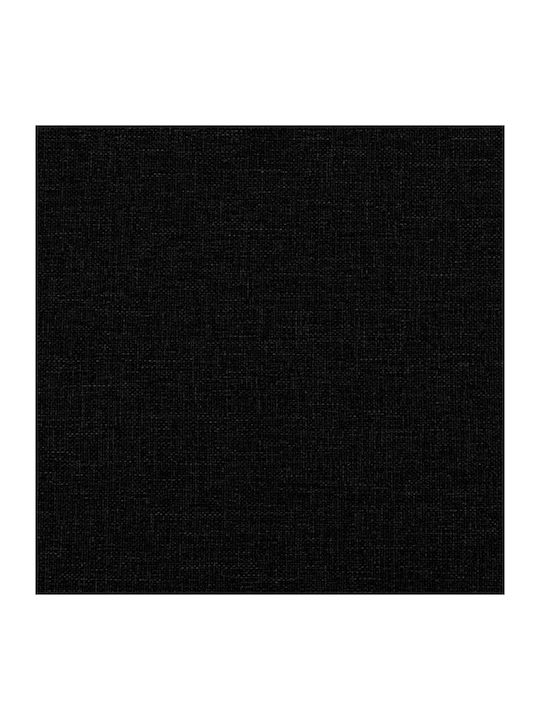 Fotoliu Balansoar cu Puf Negru 74x90x102cm