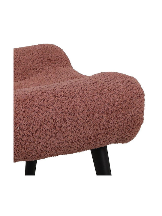 Табуретка За Крака Облечена С Текстил Silla Гнил Ябълка 68x58x40см