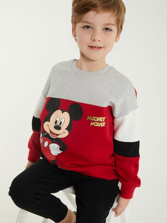 Disney Kids Sweatpants Set Red