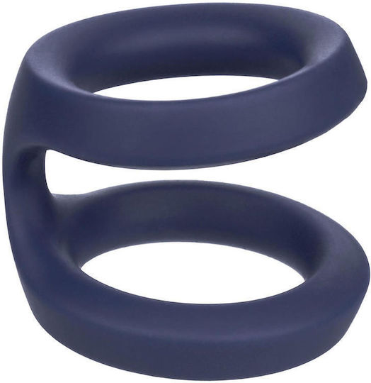 Calexotics Viceroy Platinum Series Δαχτυλίδι Πέους Σιλικόνης Blue SE-0432-10-3