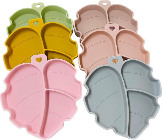 Queen Mother Baby Food Plate made of Silicone Gray