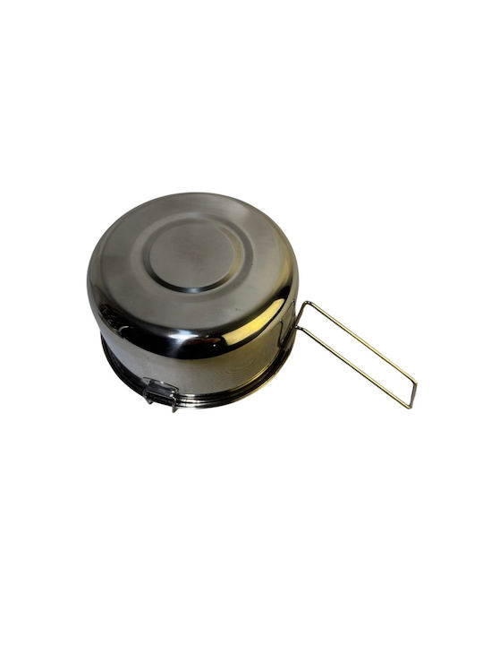 Epiplo-Fos Cutie pentru Mâncare Inox Argintiu 16x8cm 1buc