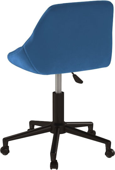 Velvet Dining & Kitchen Chair Blue