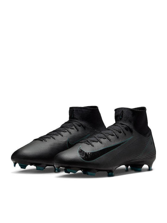 Nike Mercurial Superfly 10 Pro Football Shoes with Cleats Black