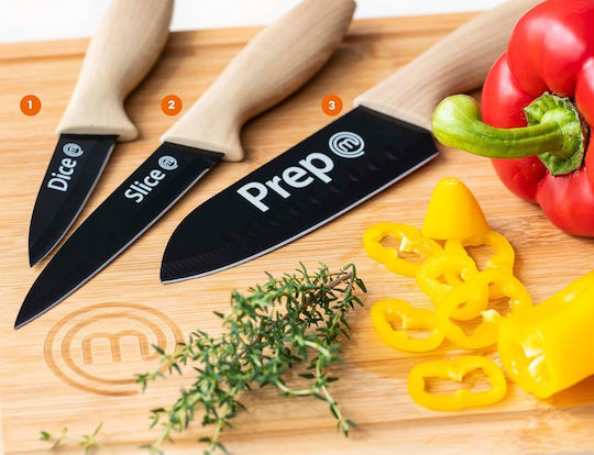 MasterChef Messerset aus rostfreiem Stahl 3Stück
