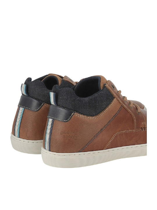 Leder Tabac Braun Herrenstiefel Anatomisch