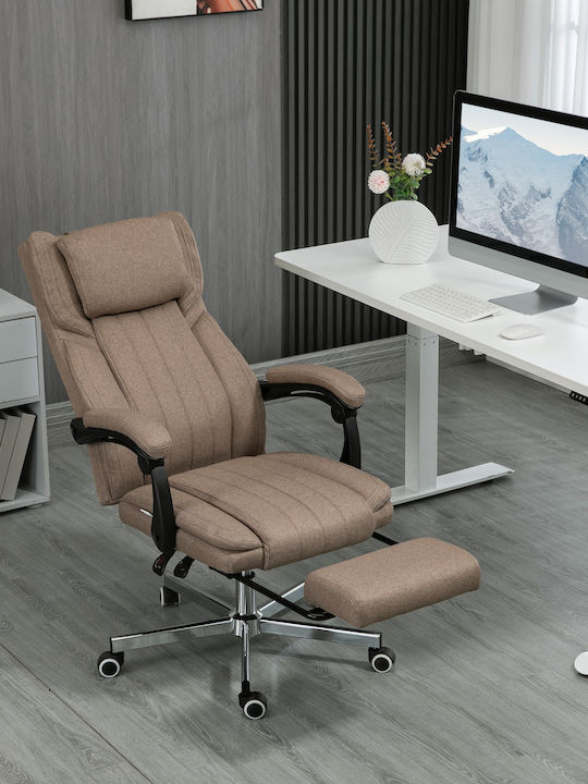 Vinsetto Vinsetto Bürostuhl Mit Massagefunktion und Braun Neigen