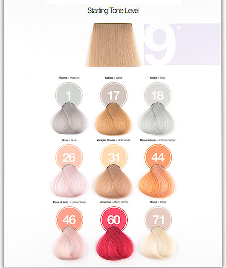 MAXXelle Pigmented Eye Candy Cream Βαφή Μαλλιών 100gr