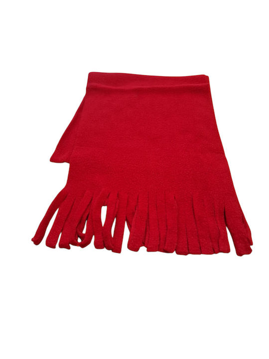 Κασκόλ Fleece Κόκκινο Κασκόλ Fleece Κόκκινο