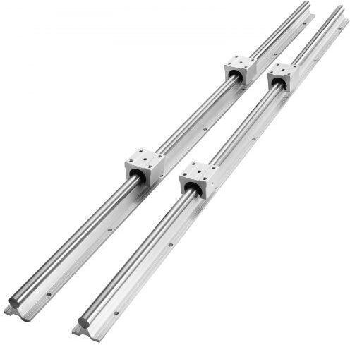Vevor Sbr20 Führungssatz 1000mm 2 Führungen & 4 Sbr20uu Blöcke CNC Fräser Zxdgsbr20mm10pl6fv0