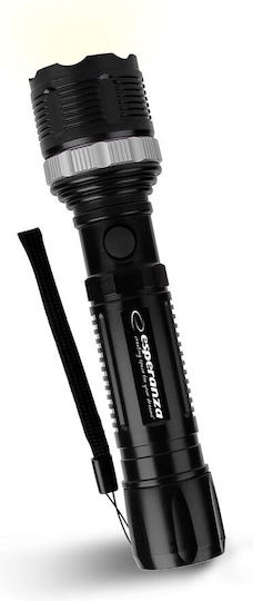 Esperanza Taschenlampe LED mit maximaler Helligkeit 100lm Schwarz