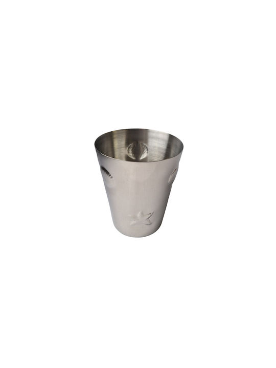 Metal Bathroom Accessory Set Silver