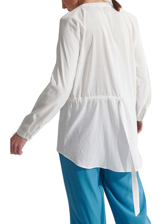 Tunic Ale Long Sleeve 81090263-WHITE Women's Tunic 81090263-WHITE